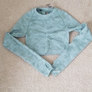 gymshark cropped top